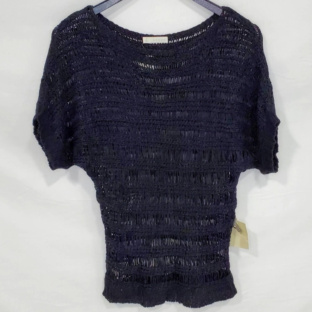 Hinge Dolman Short Sleeve Sweater